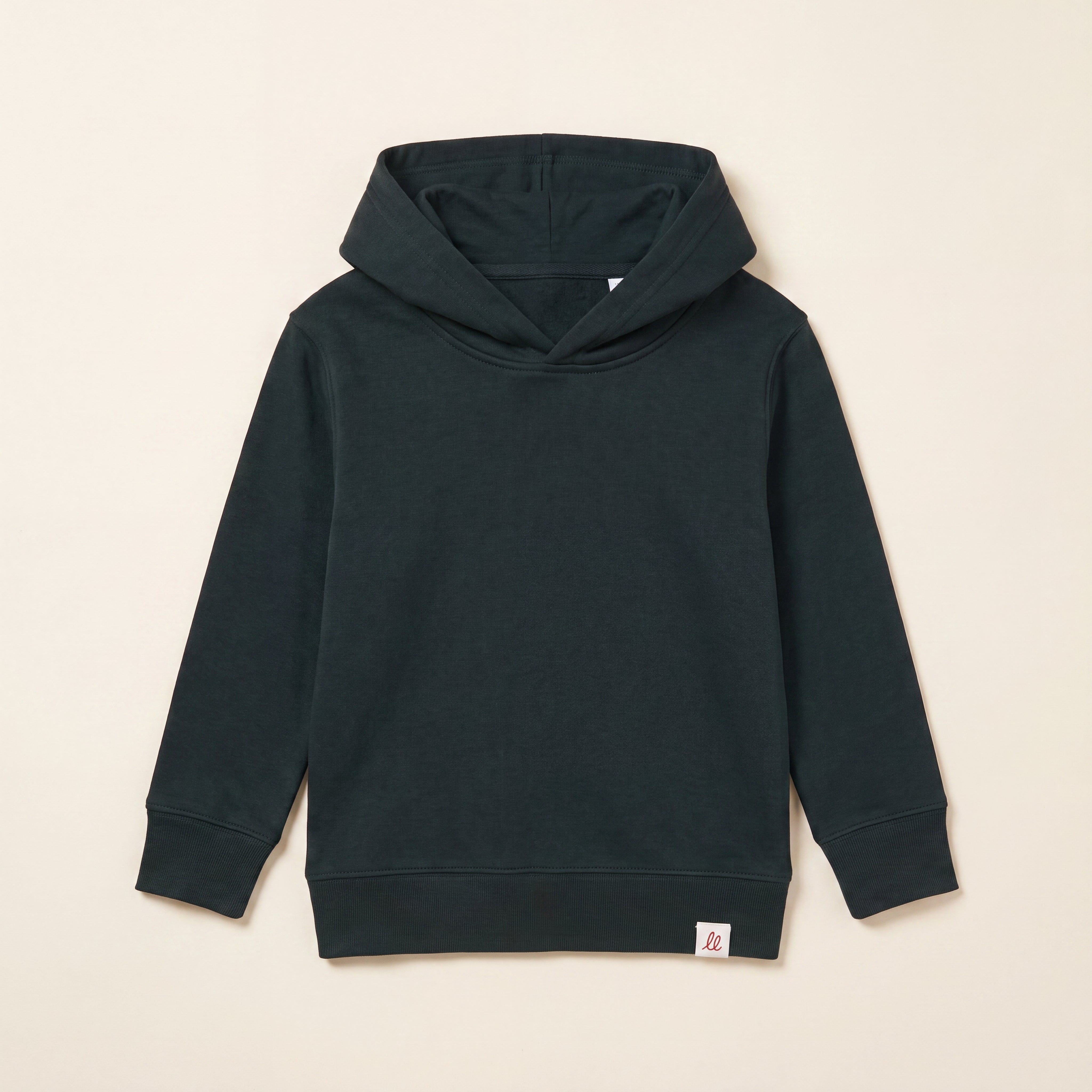 Keine Angst vor nix – Hoodie – Packshot Baby Front (schwarz)