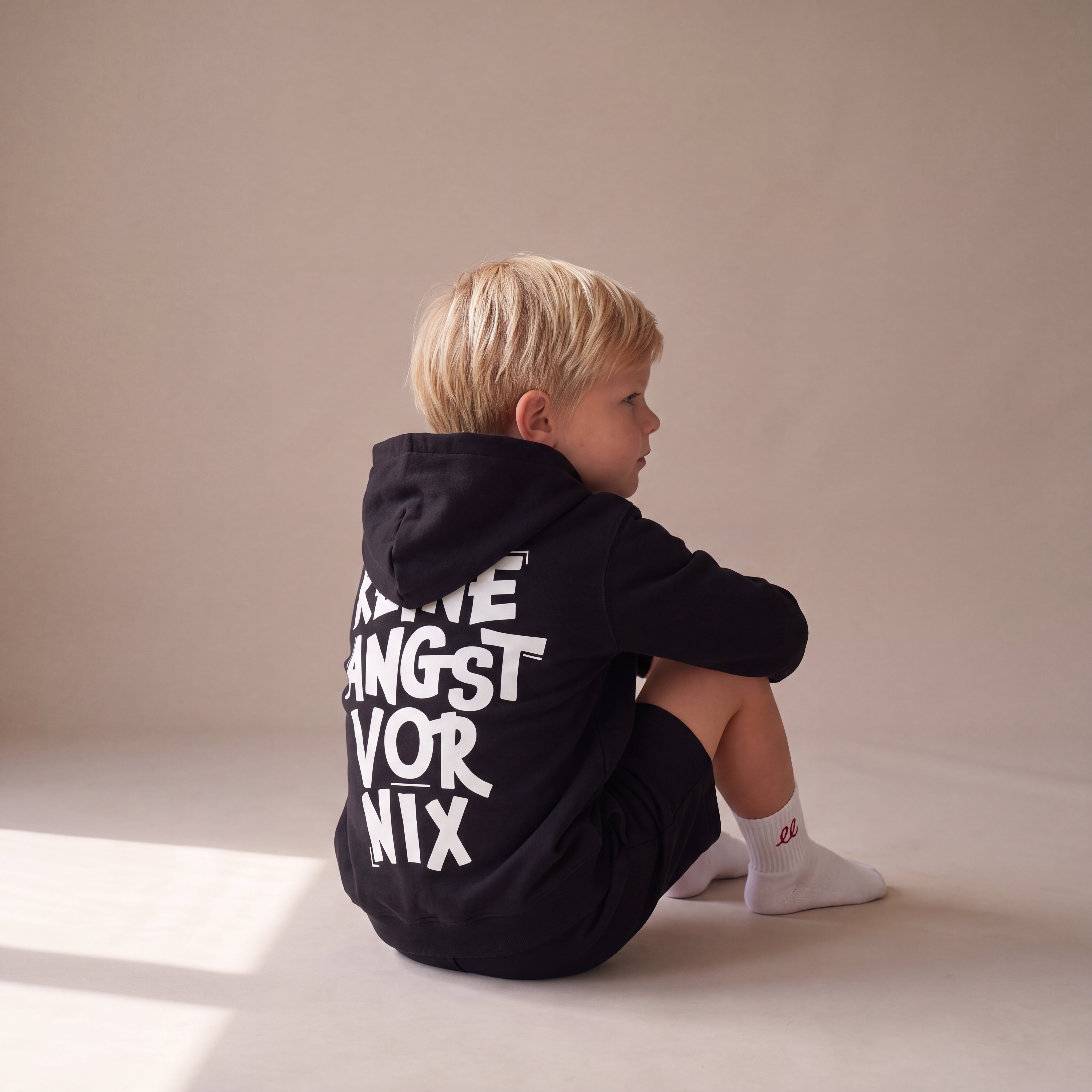Keine Angst vor nix – Hoodie – getragen (Kind)
