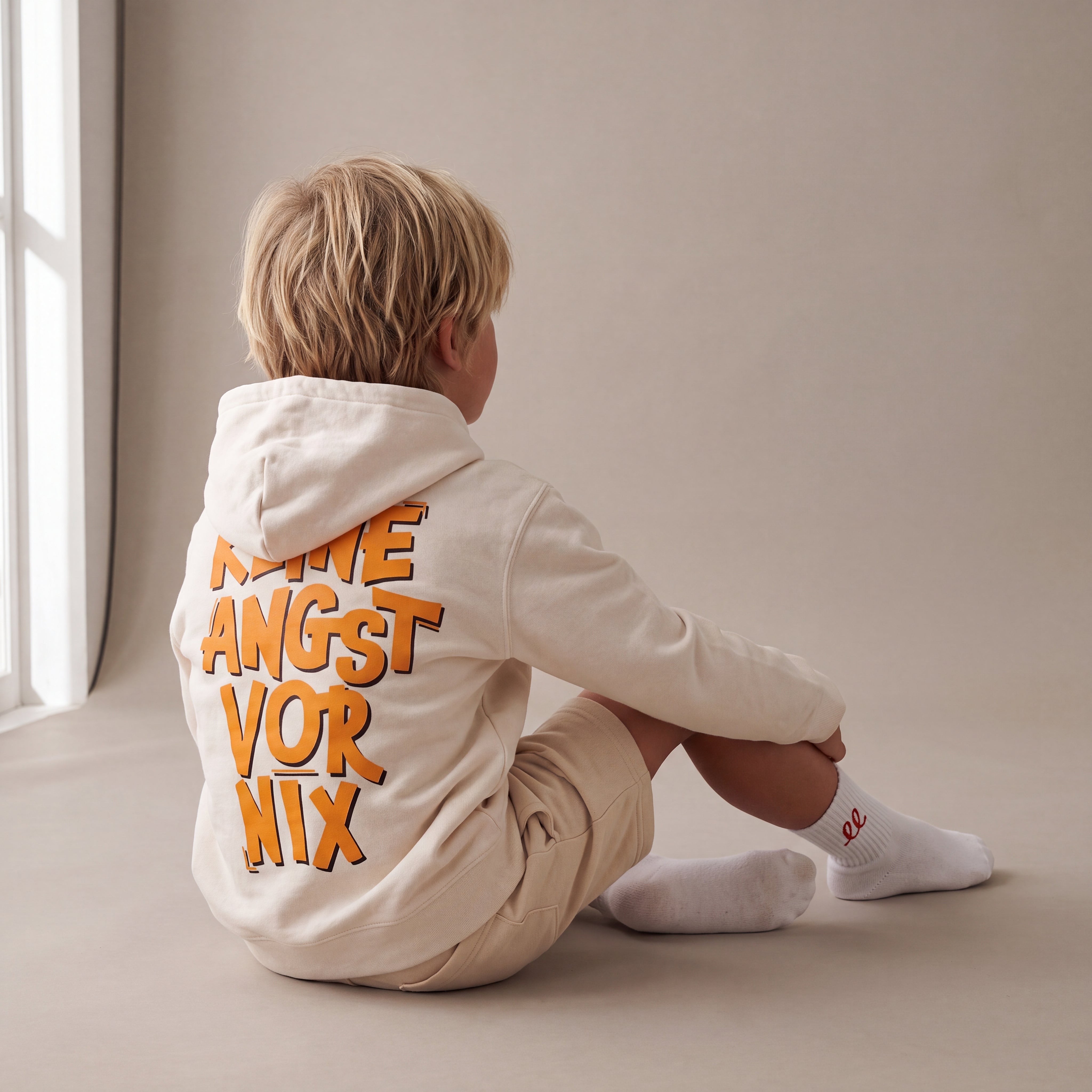 Keine Angst vor nix – Hoodie – getragen (Kind)