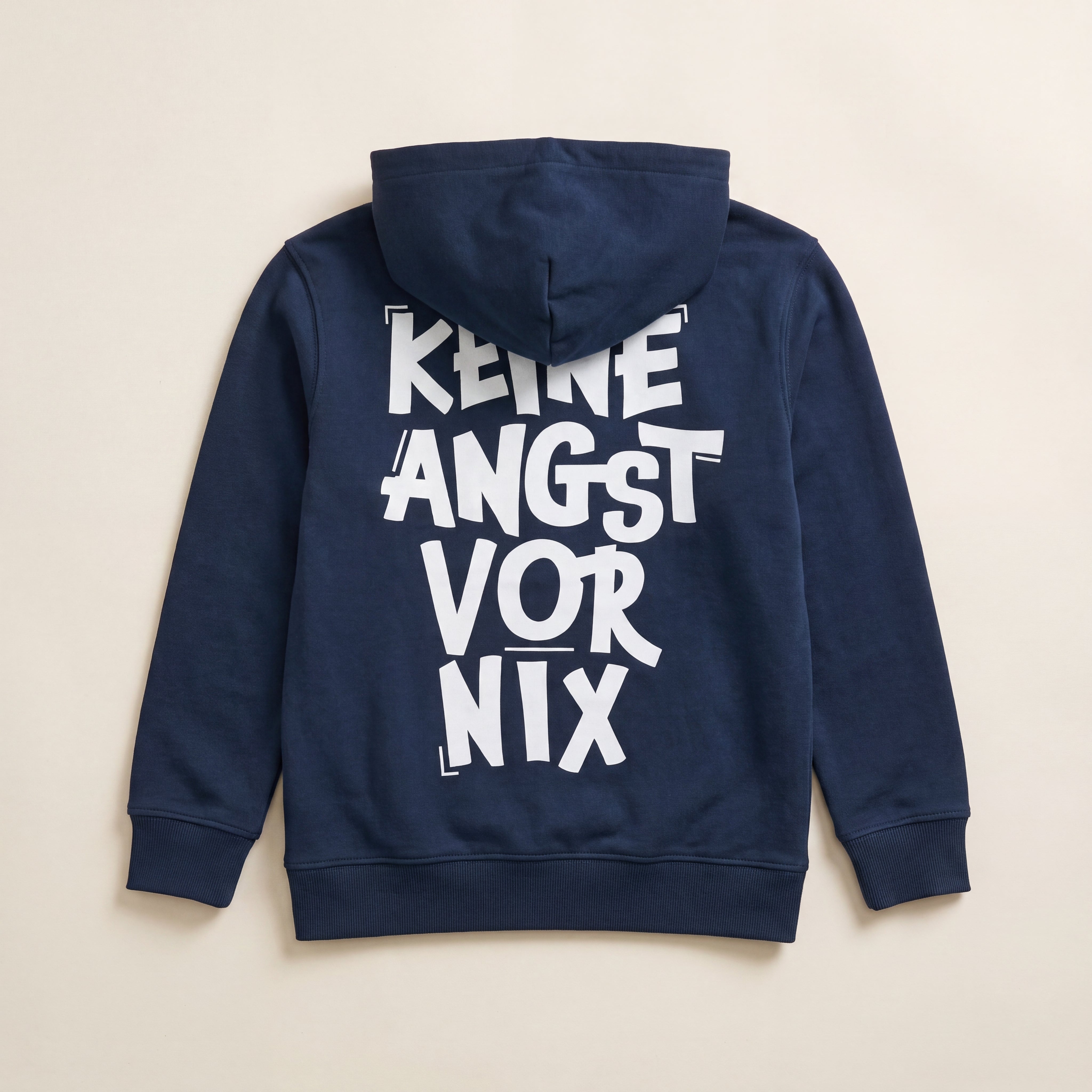Keine Angst vor nix – Hoodie – Navy