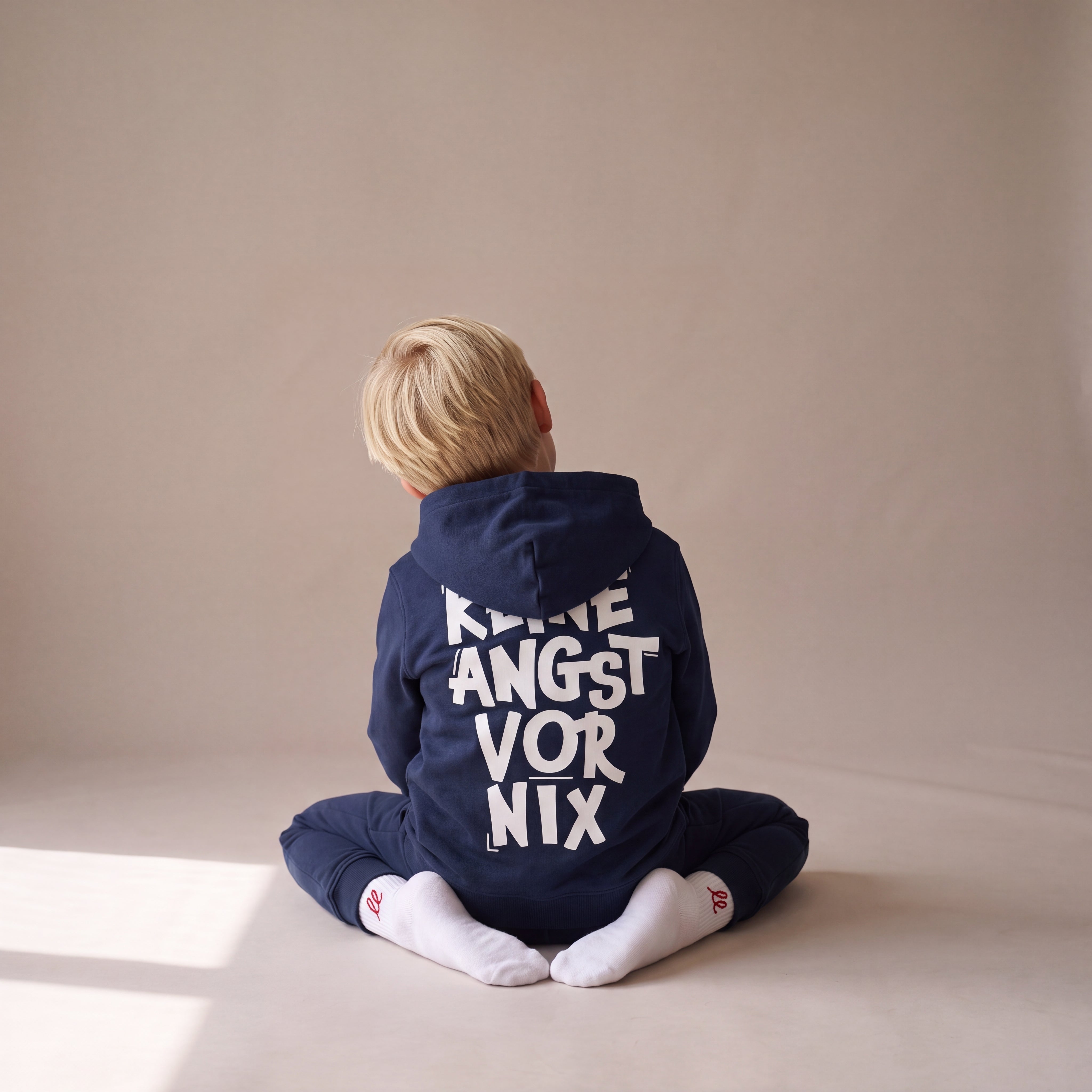 Keine Angst vor nix – Hoodie – Navy
