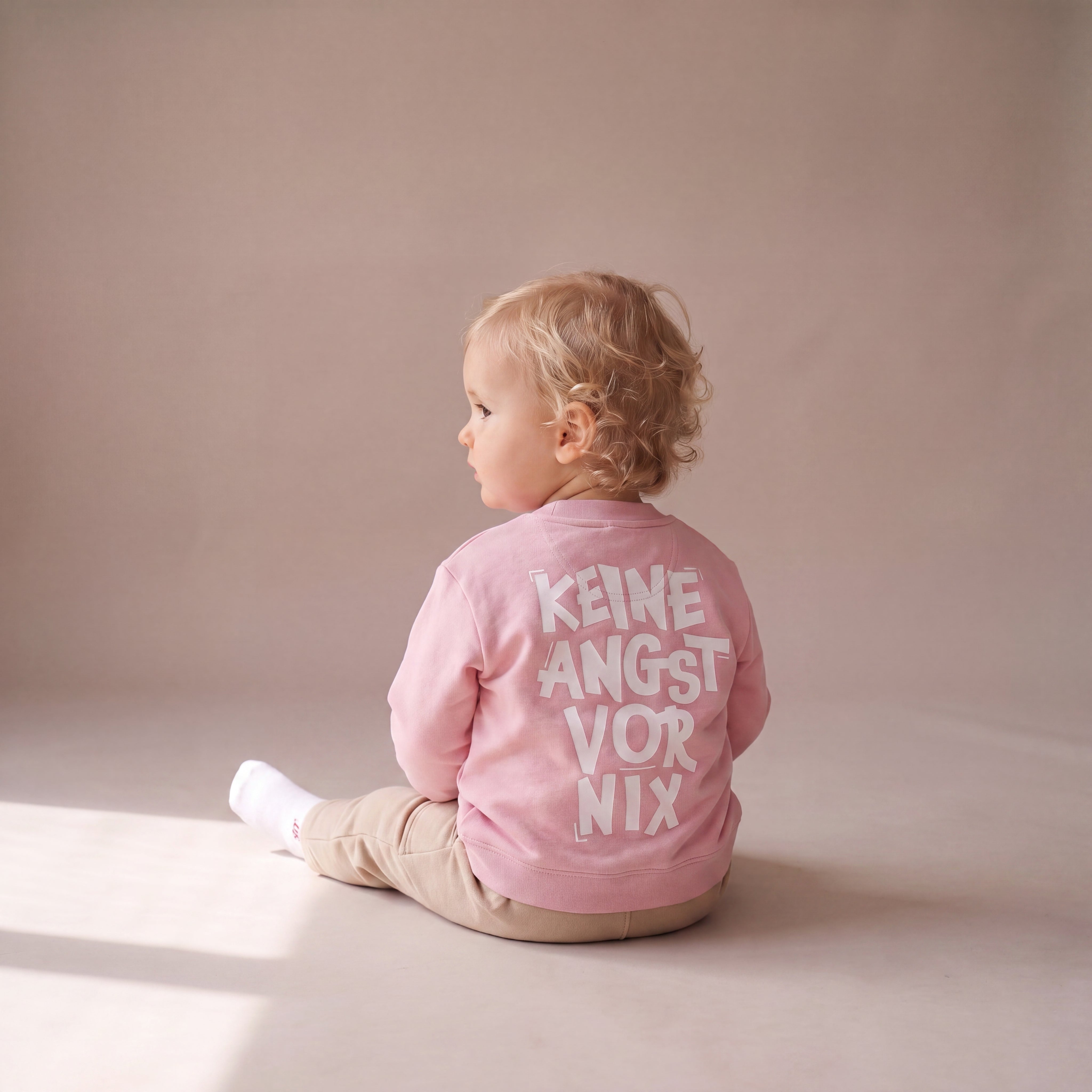Keine Angst vor nix – Sweatshirt – getragen (Baby)