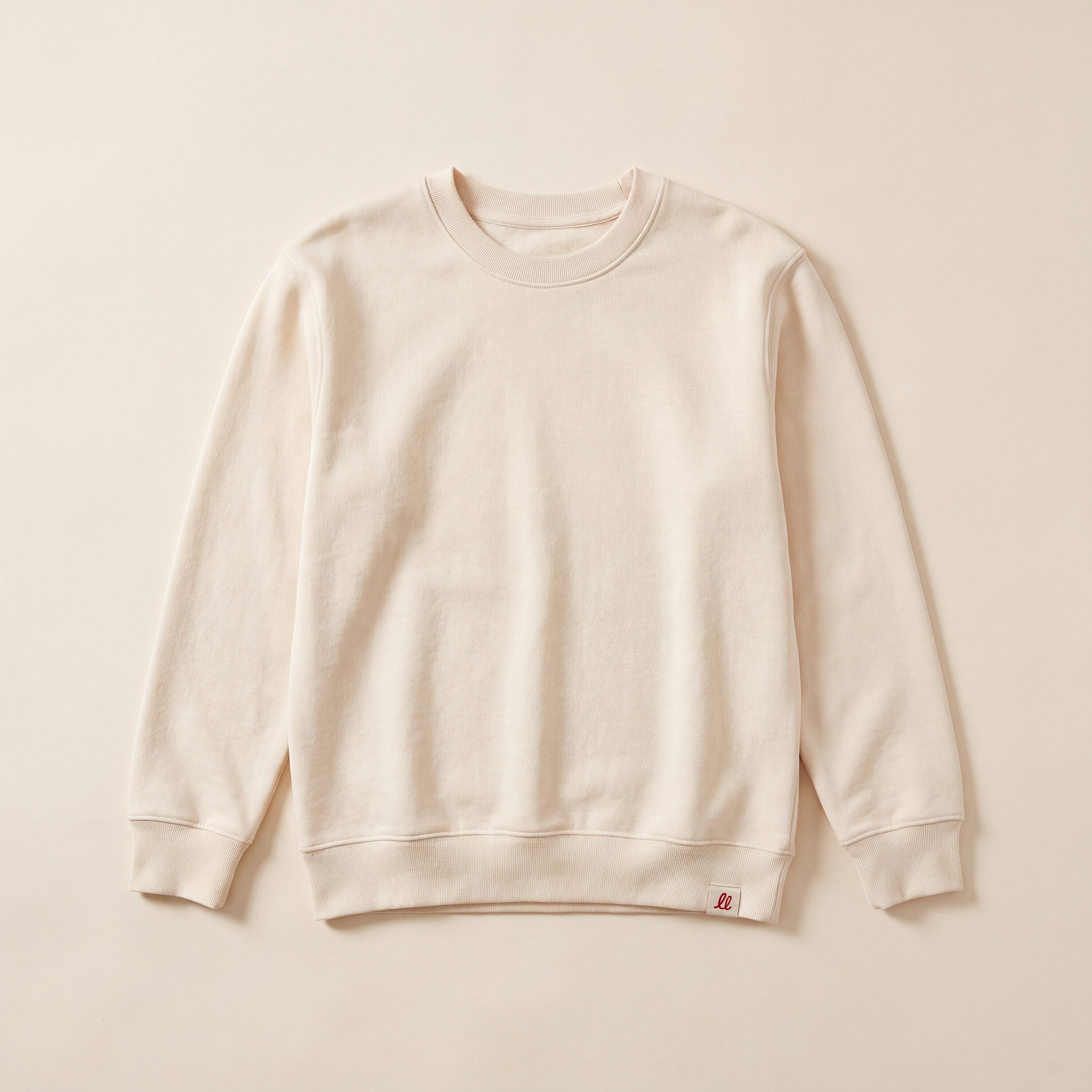 Keine Angst vor nix – Sweatshirt – Packshot Front (off-white)