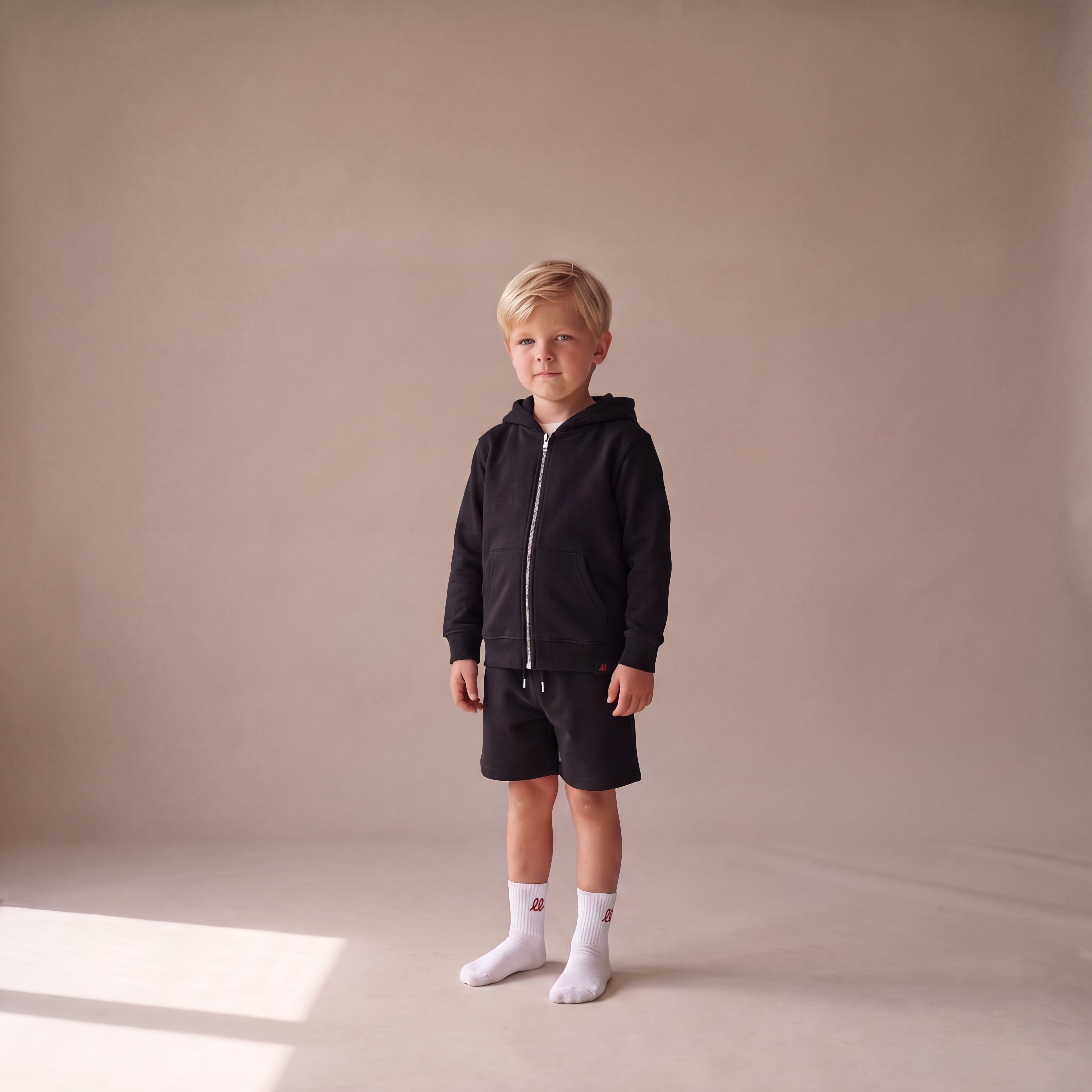 Keine Angst vor nix – Zip-Hoodie – getragen (Kind)