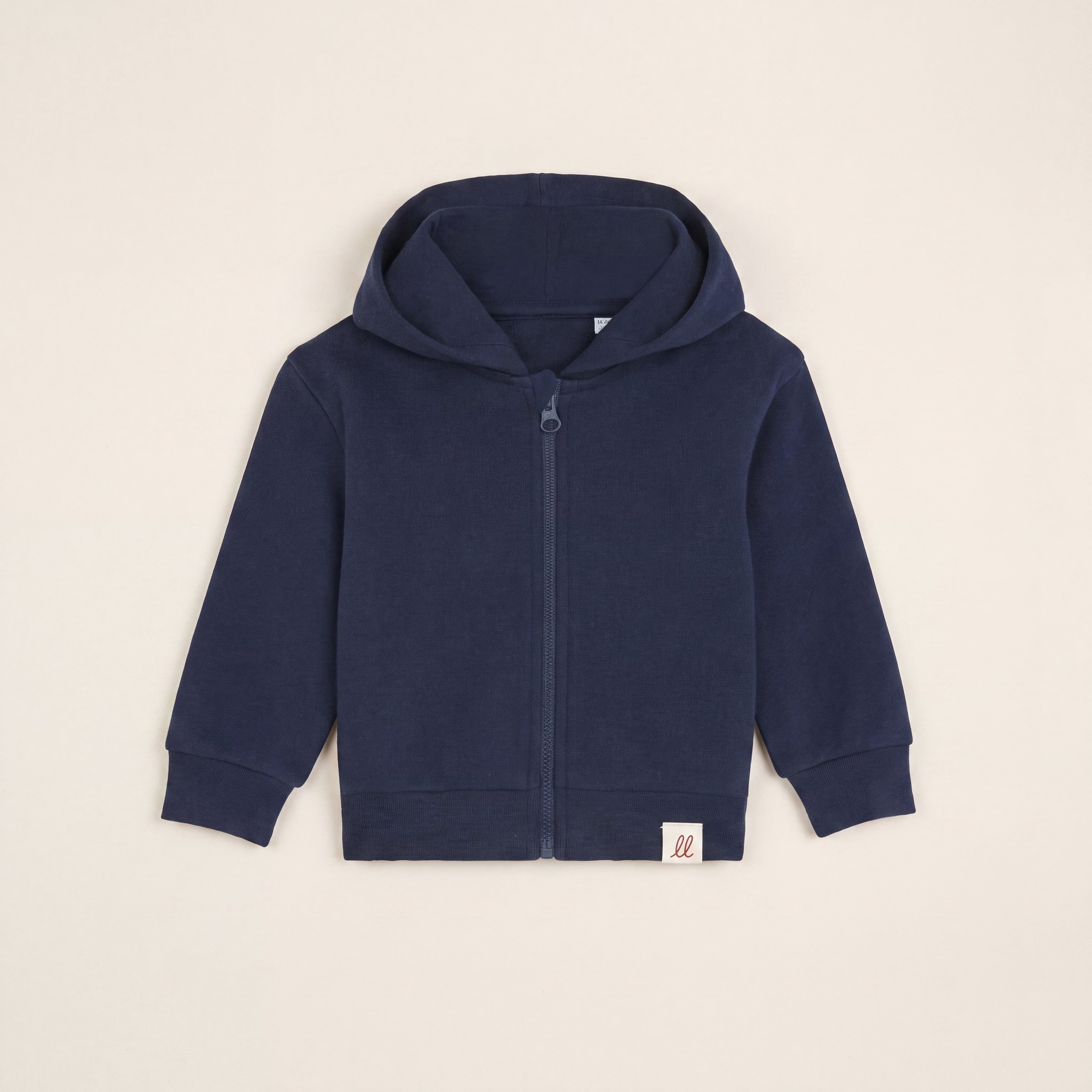 Keine Angst vor nix – Zip-Hoodie – Navy