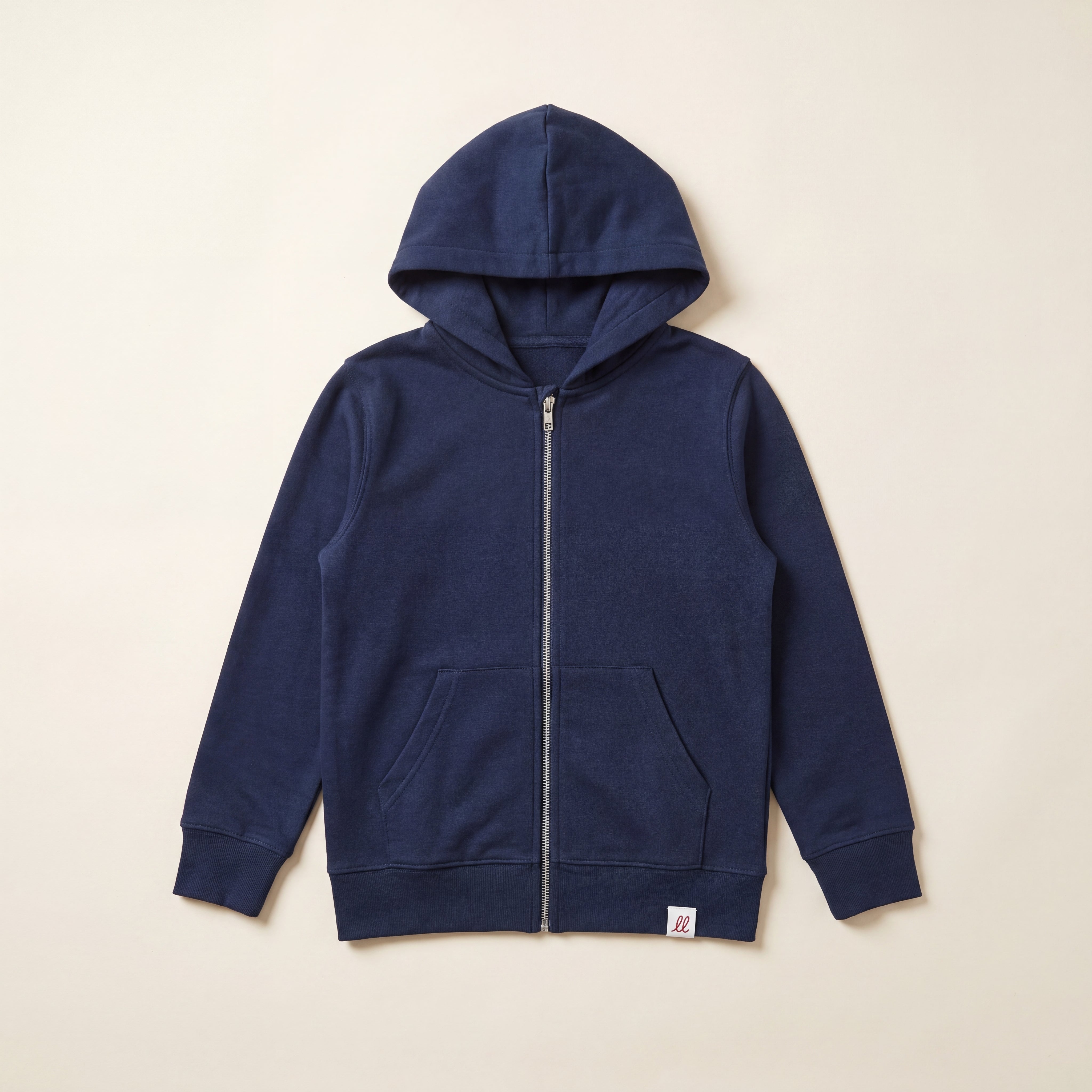 Keine Angst vor nix – Zip-Hoodie – Navy