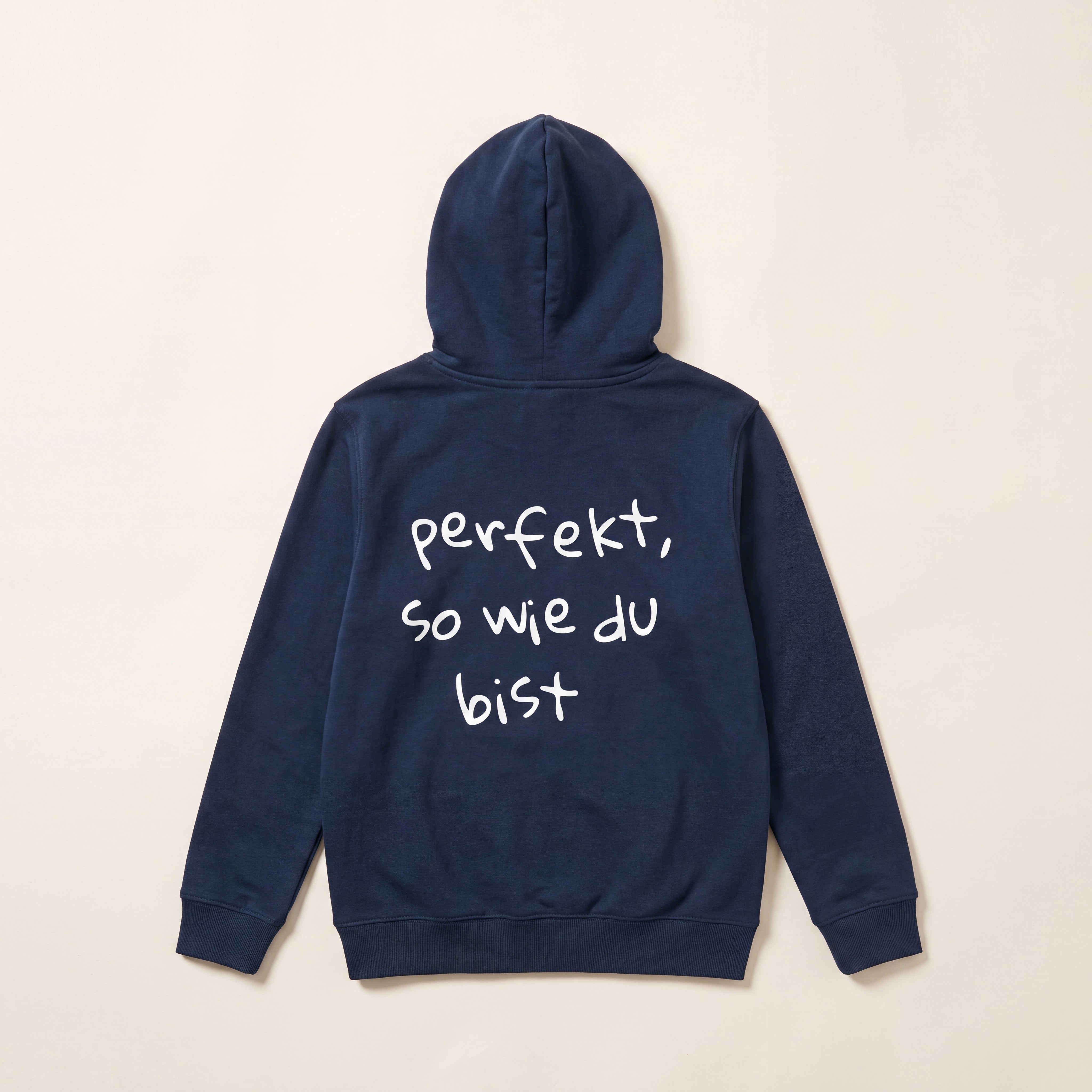 Perfekt, so wie du bist – Hoodie – Navy