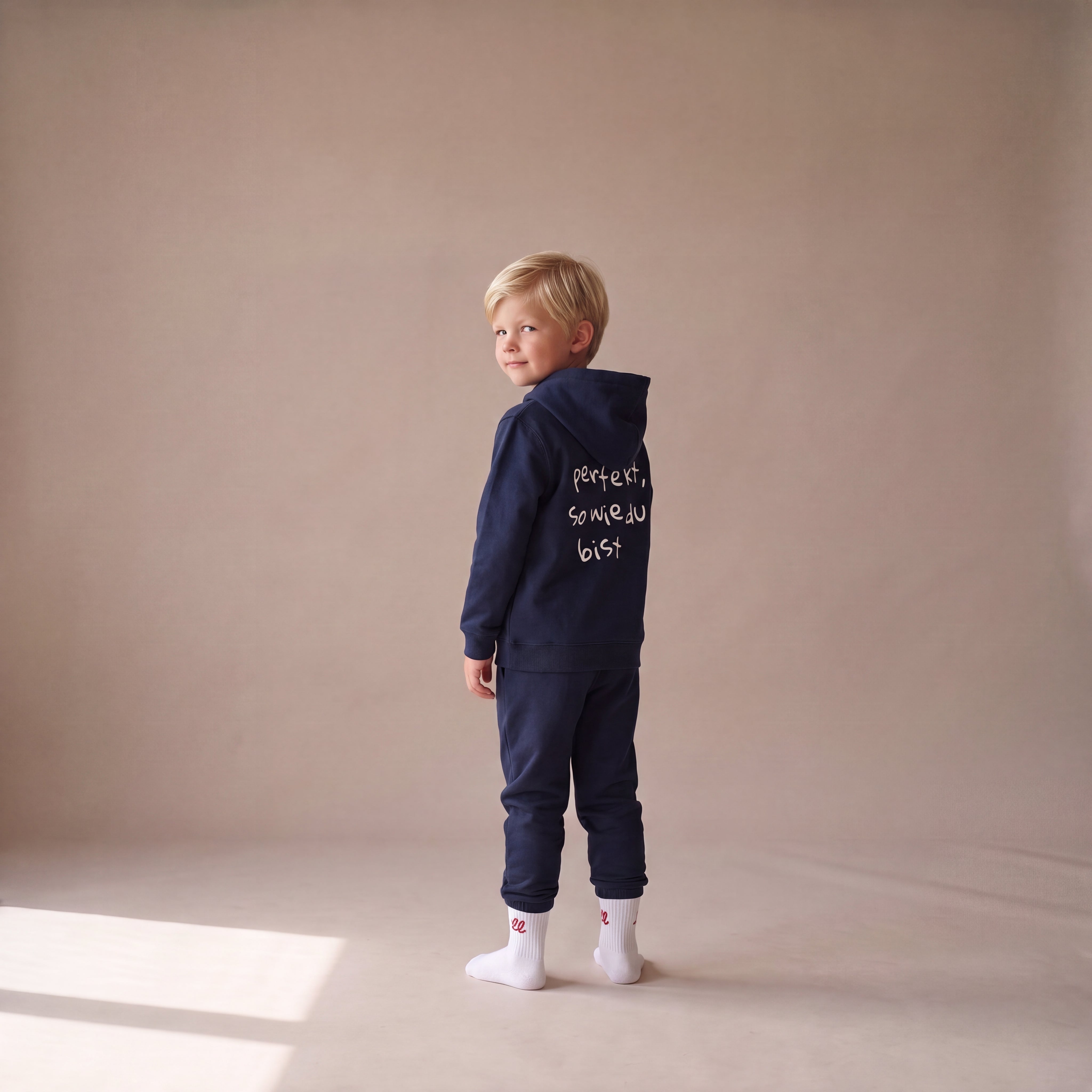 Perfekt, so wie du bist – Hoodie – Navy