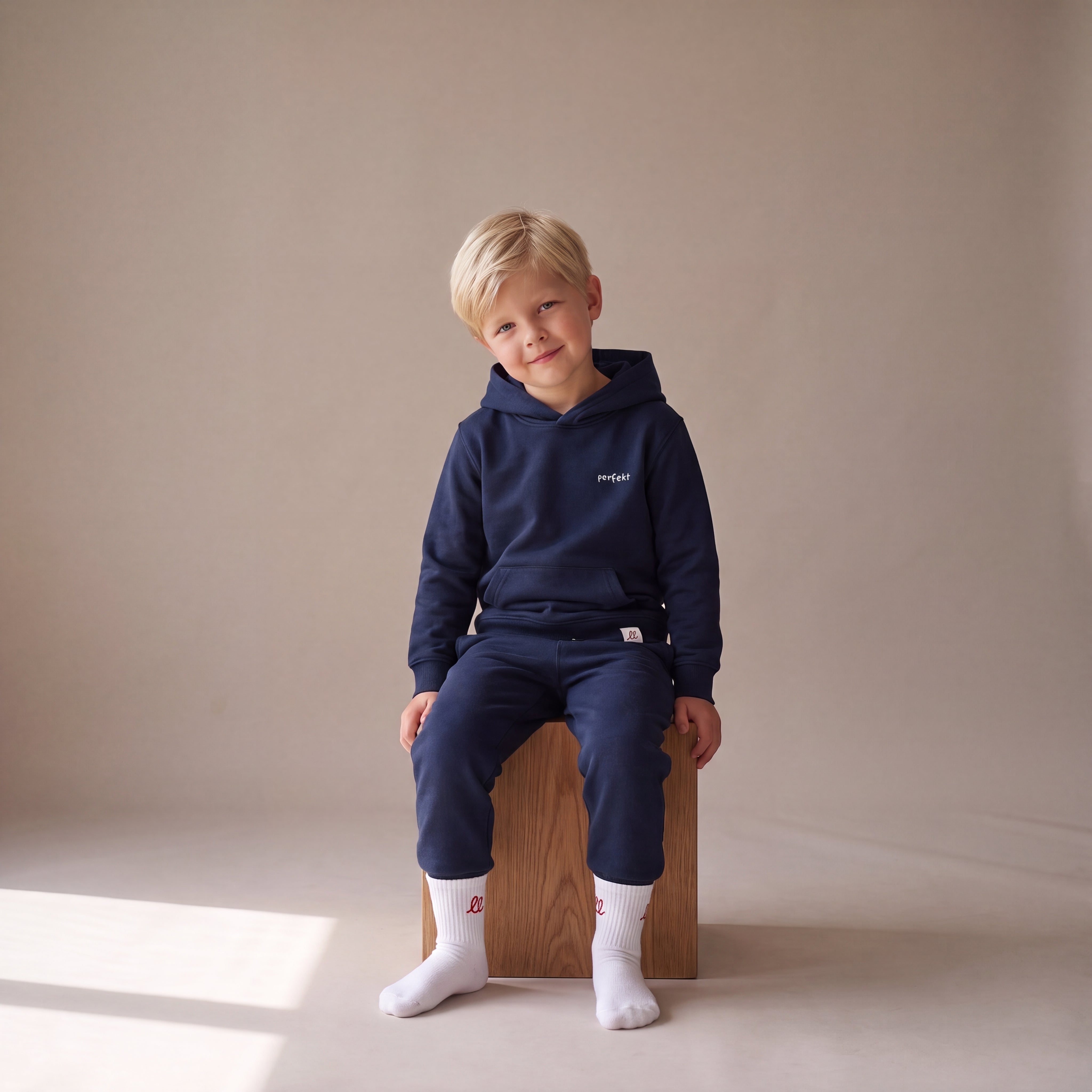 Perfekt, so wie du bist – Hoodie – Navy