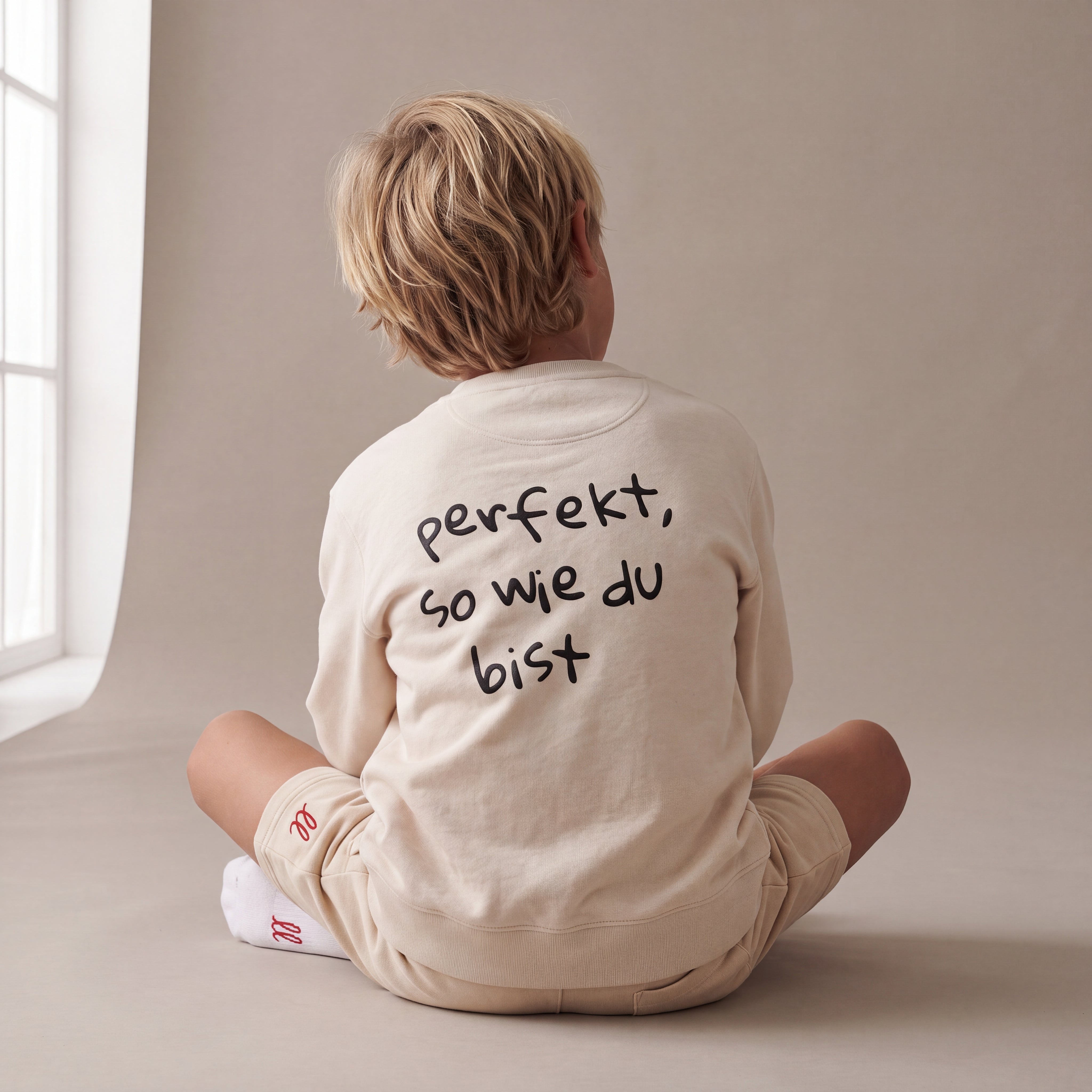 Perfekt, so wie du bist – Sweatshirt – getragen (Kind)