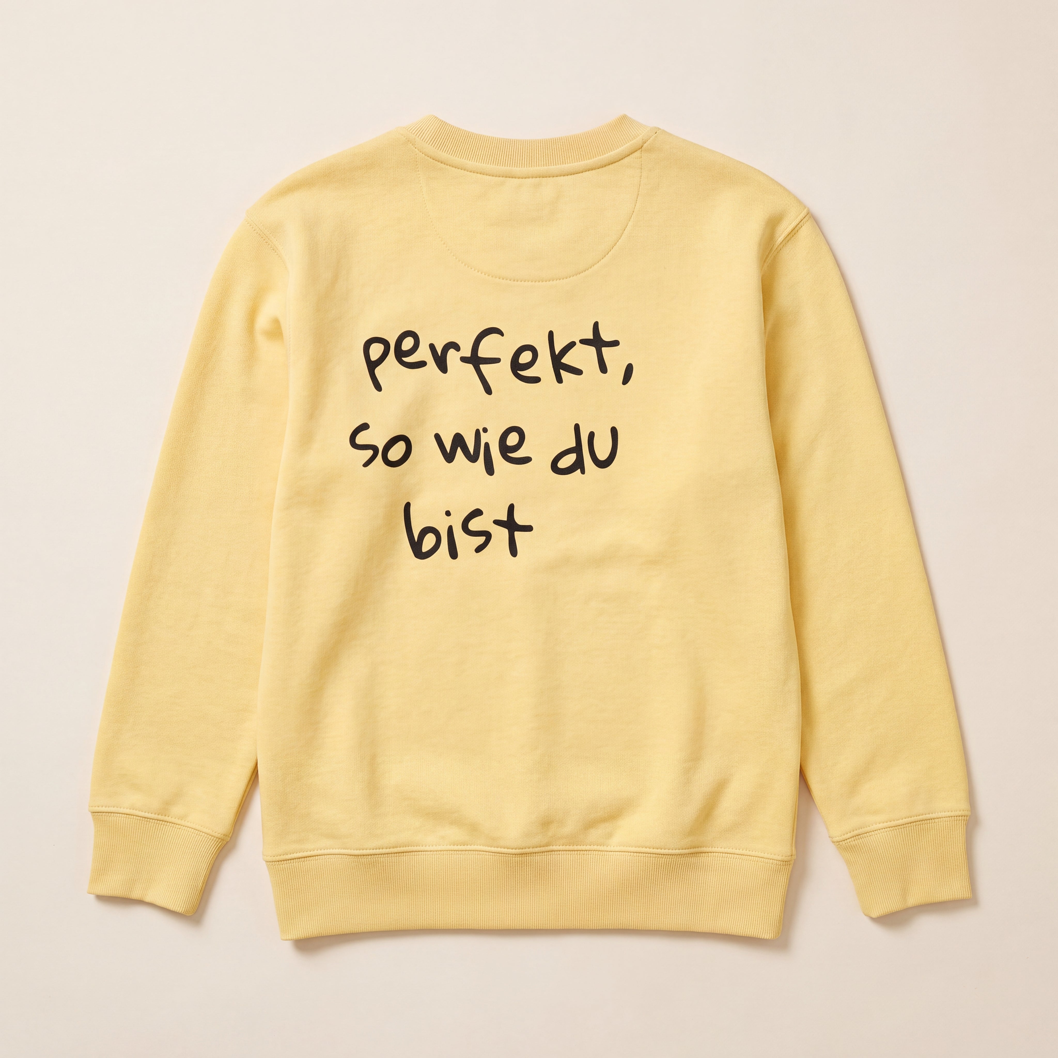 Perfekt, so wie du bist – Sweatshirt – Packshot Rücken (viva)