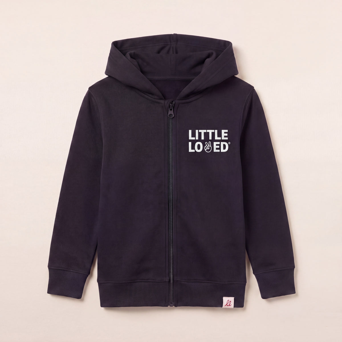 LITTLE LOVED – Zip-Hoodie – Packshot Front (C002/BABY)